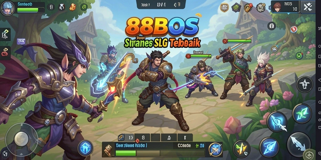Tangkapan layar gameplay 88BOS menampilkan aksi pertempuran yang seru dan strategi mendalam.