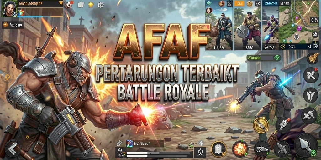Screenshot gameplay AFAF yang menegangkan dan seru.