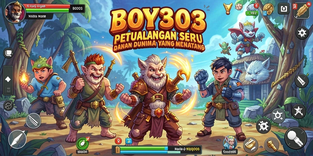 Tampilan gameplay BOY303 yang menantang dan menarik.