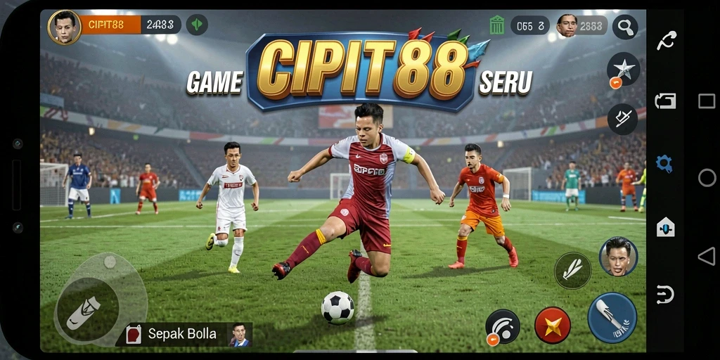 Tampilan gameplay yang menarik dari CIPIT88 saat bertanding.