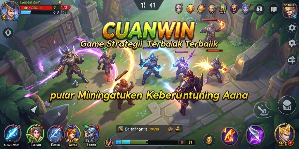 Tampilan gameplay CUANWIN yang menarik dan strategis.