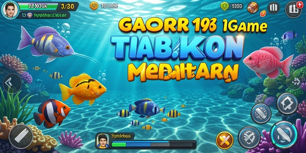 Gameplay seru menangkap ikan dalam GACOR108.