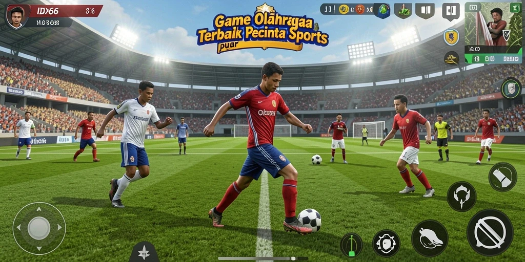 Gameplay seru olahraga dengan grafis menakjubkan di IDX66.