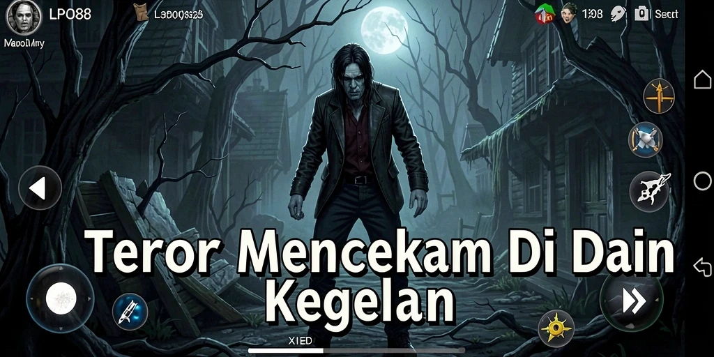 Gameplay seram LPO88 dengan atmosfer Horror yang mencekam.