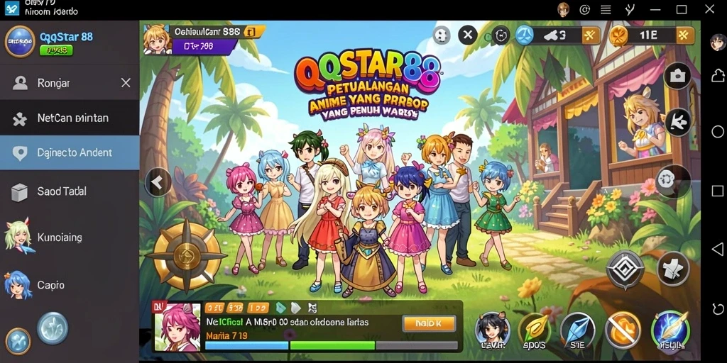 Screenshot dari gameplay <strong>QQSTAR88</strong> yang penuh aksi dan petualangan.