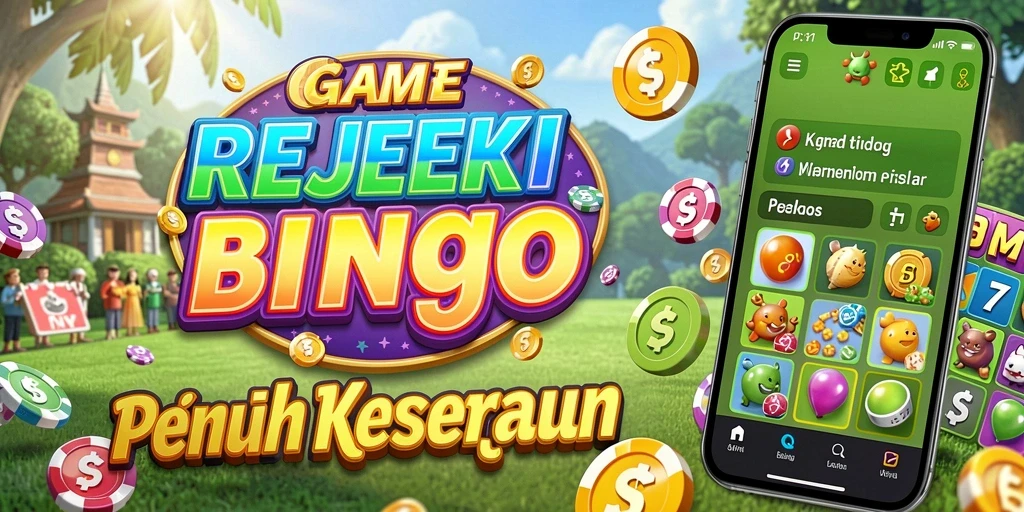 Tampilan gameplay yang seru dari REJEKI Bingo.