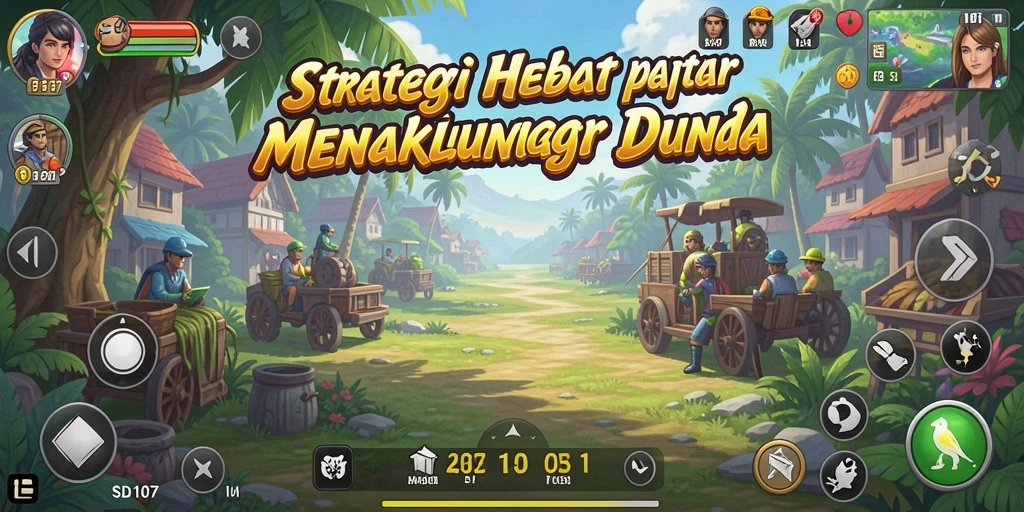 Tampilan gameplay SLG seru dan menarik dari SD107.