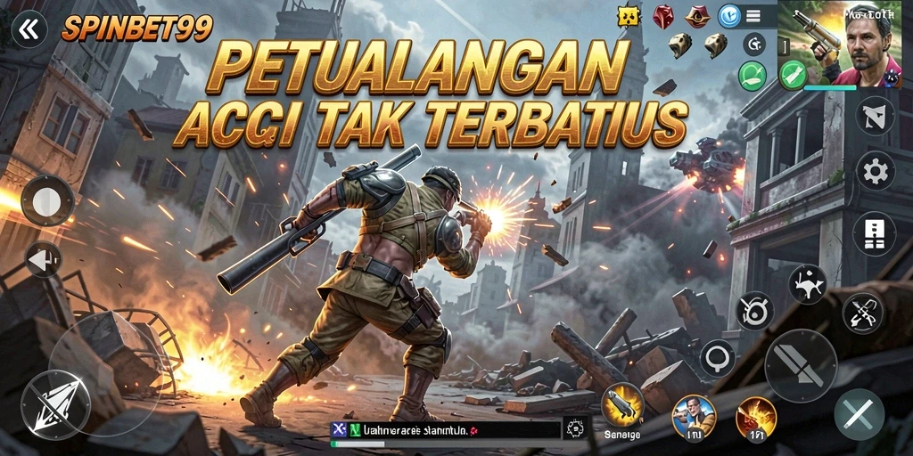 Tampilan gameplay SPINBET99 dengan aksi yang mendebarkan dan grafis menawan.
