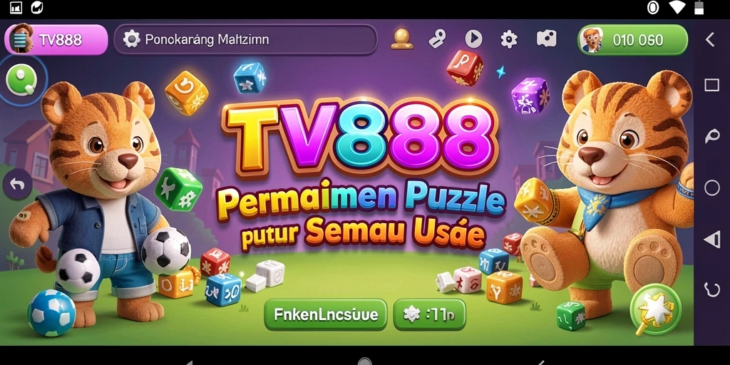 Tampilan gameplay TV888 yang menantang dan menyenangkan.