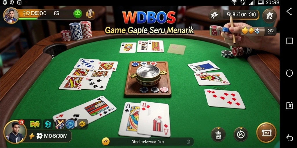Gameplay menarik dari WDBOS dengan suasana Gaple yang kental.
