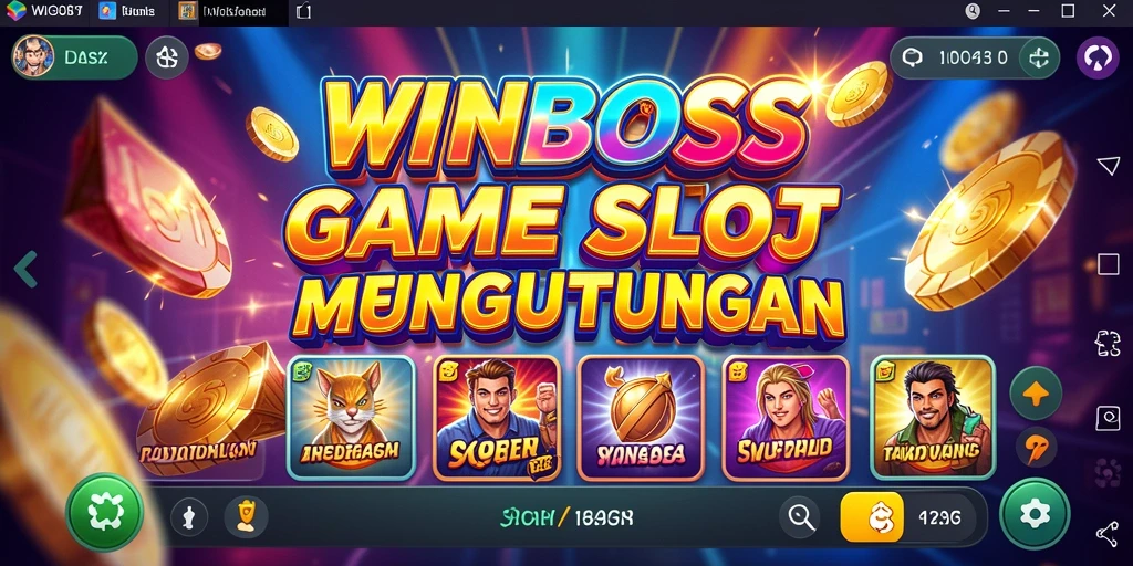 Gameplay menarik dari WINBOSS dengan tampilan slot yang menawan.